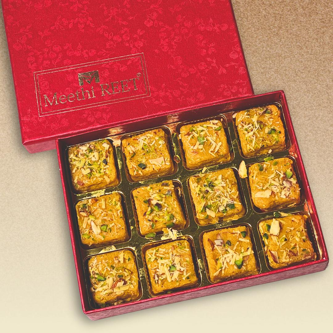 Besan Malai Barfi